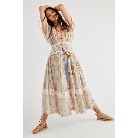 Free People Dresses & Skirts - Free People Field Of Dreams Maxi- Size Small- NWT